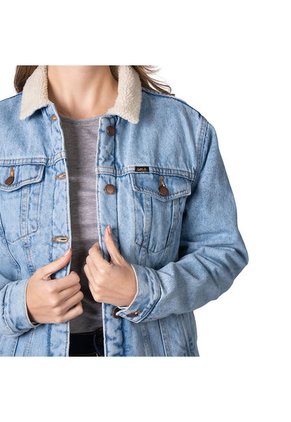 CHAQUETA OVEJERA EN DENIM MUJER LEC LEE