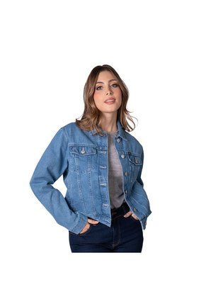 CHAQUETA EN DENIM CLÁSICA PARA MUJER LEC LEE