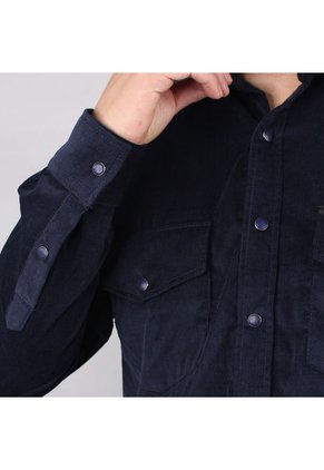 Camisa En Pana Para Hombre Lec Lee - Azul