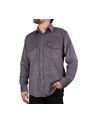 Camisa En Pana Para Hombre Lec Lee - Gris de Lec Lee