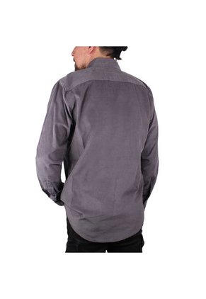 Camisa En Pana Para Hombre Lec Lee - Gris