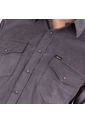 Camisa En Pana Para Hombre Lec Lee - Gris de Lec Lee