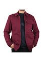 Chaqueta Casual Para Hombre Lec Lee - Vinotinto de Lec Lee