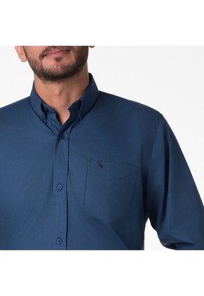 Camisa Para Hombre Lec Lee - Azul Índigo