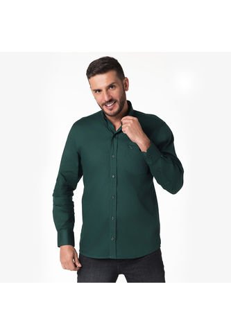Camisa Para Hombre Lec Lee- Verde Esmeralda Lec Lee