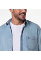 Camisa De Jean Para Hombre - Índigo Claro de Lec Lee
