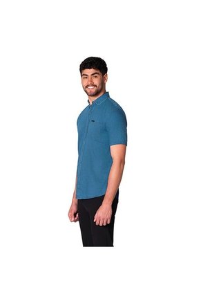 Camisa Chambray Hombre Lec Lee – Índigo Medio Azul Medio/XL