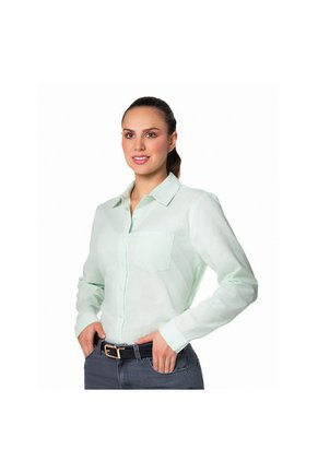 Blusa Con Cuello Camisero Para Mujer