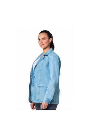 Blazer Denim Para Mujer