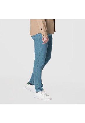 Jean Basic Denim Skinny Fit Índigo Claro 34