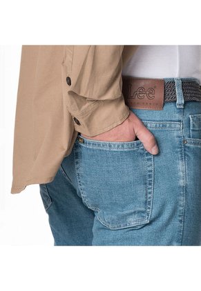 Jean Basic Denim Skinny Fit Índigo Claro 34