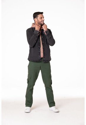 Jean Cargo Relaxed Para Hombre