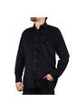 Camisa En Pana Hombre Lec Lee Negro Negro/L de Lec Lee