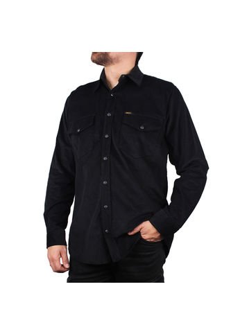 Camisa En Pana Hombre Lec Lee Negro Negro/L Lec Lee