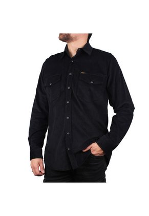 Camisa En Pana Hombre Lec Lee Negro Negro/L