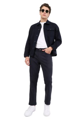 Pantalón Clásico Lec Lee Para Hombre Azul Oscuro
