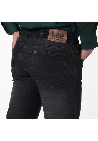 Jean Slim Fit Para Hombre Lec Lee - Negro Lec Lee