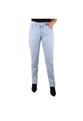 Jean Tiro Medio Para Mujer Mujer Lec Lee Índigo Claro