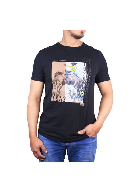 Camiseta Ochenta Años Lec Lee Negra