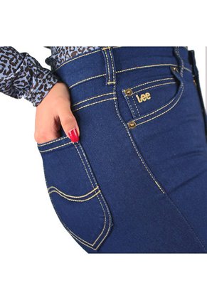 Jean Basico Para Mujer Lec Lee Índigo Oscuro