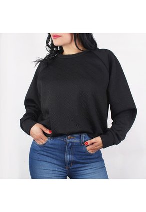 Buzo Básico Para Mujer Lec Lee - Negro