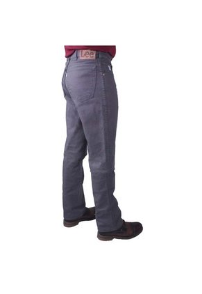 Pantalón Confort Straid Hip Para Hombre Lec Lee - Gris Oscuro