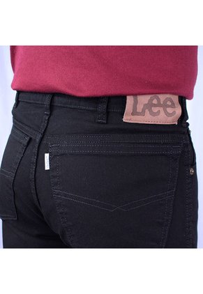 Pantalón Confort Straid Hip Para Hombre Lec Lee - Negro