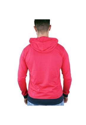 Buzo Con Capota Vanguard Para Hombre Lec Lee - Rojo