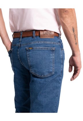 Jean Skinny Para Hombre Color Azul 34