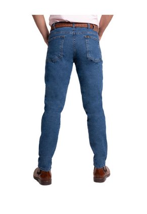 Jean Skinny Para Hombre Color Azul 34