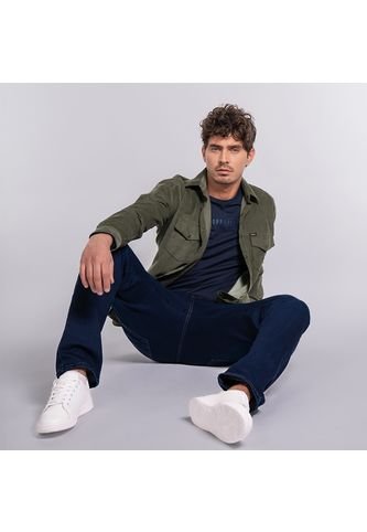 Camisa En Pana Lec Lee - Verde Pardo Lec Lee