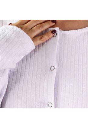 Blusa Manga Larga Lec Lee Blanca S