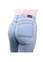 Jean Cropped Para Mujer Color Azul Claro de Lec Lee