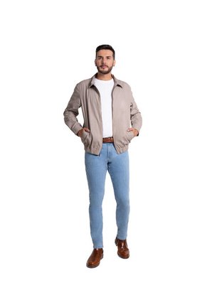 Jean Trim Para Hombre Color índigo Claro 34