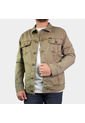 Chaqueta Casual Hombre Lec Lee Café de Lec Lee