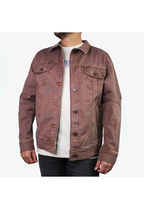 Chaqueta Casual Hombre Lec Lee Café