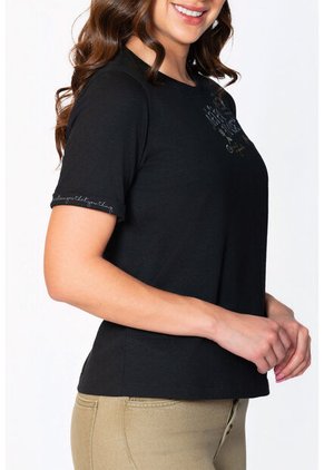 Camiseta Manga Corta Para Mujer Lec Lee