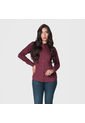 Blusa Cuello Camisero Vinotinto de Lec Lee