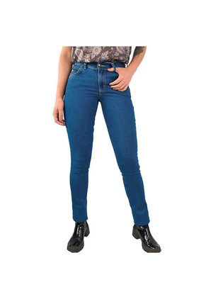 Jean Basico Para Mujer Lec Lee Índigo Claro