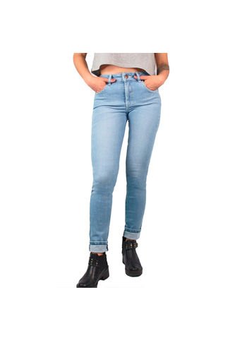 Jean Skinny Índigo Claro Lec Lee Para Mujer Lec Lee