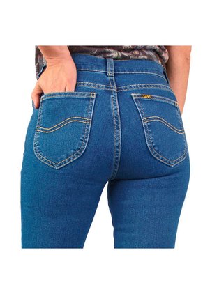 Jean Basico Para Mujer Lec Lee Índigo Claro