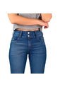 Jean Slim Fit Para Mujer Lec Lee Índigo Medio de Lec Lee