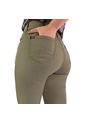 Pantalón Clásico Mujer Lec Lee Verde Militar de Lec Lee
