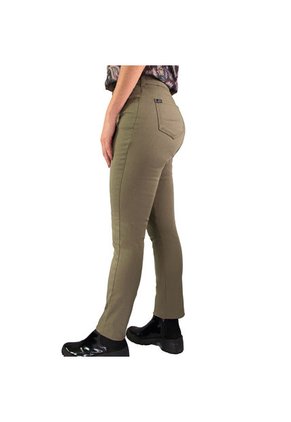 Pantalón Clásico Mujer Lec Lee Verde Militar