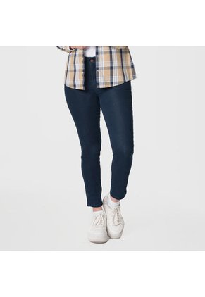Jean Skinny Fit Indigo Oscuro Para Mujer