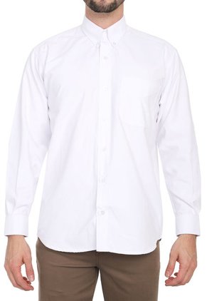 Camisa Blanca Manga Larga Lec Lee