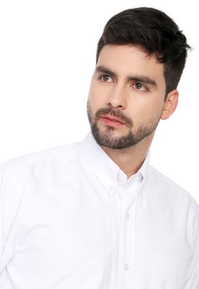 Camisa Blanca Manga Larga Lec Lee