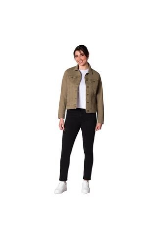 Chaqueta En Jean Mujer Lec Lee Verde Pistacho Lec Lee