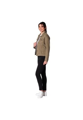 Chaqueta En Jean Mujer Lec Lee Verde Pistacho