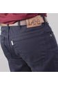 Pantalón En Dril Básico Para Hombre - Azul de Lec Lee